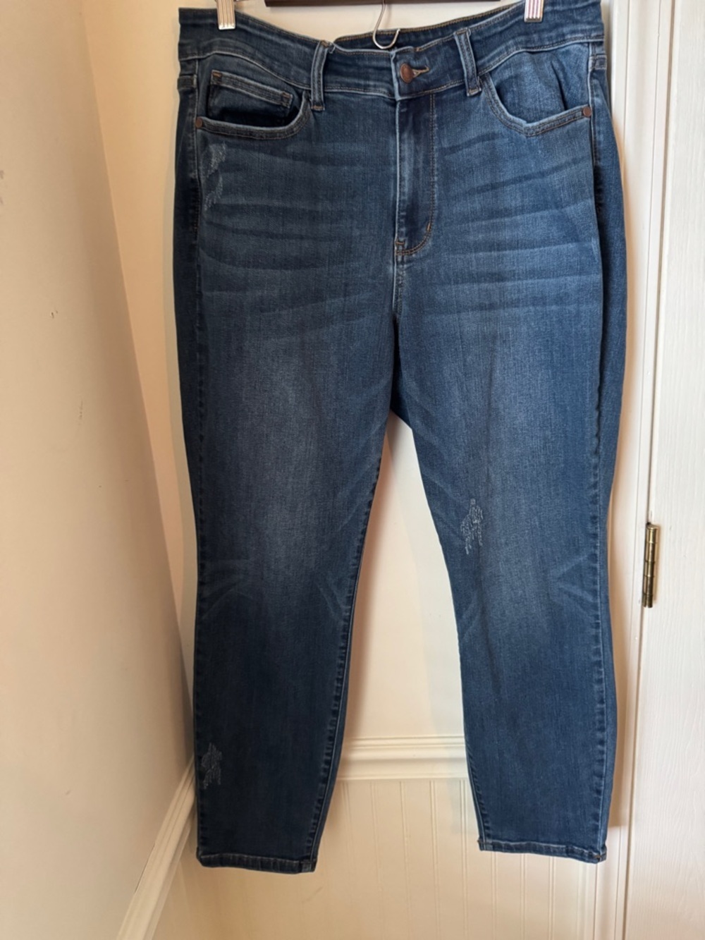 Judy Blue Dark Blue Relaxed Fit Jeans Size 16W Short